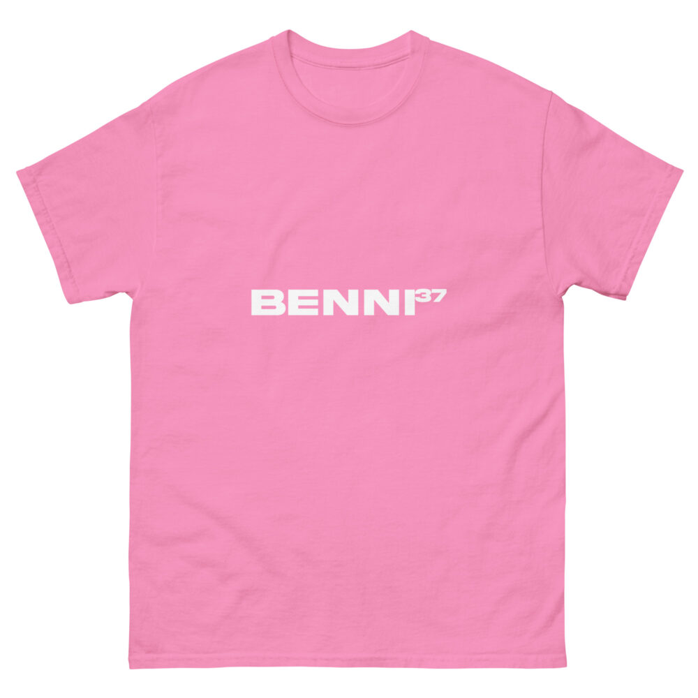 Benni37 Logo weiss Unisex T-Shirt – Bild 13