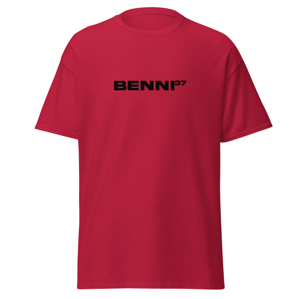 Benni37 Logo klein Klassisches Unisex T-Shirt – Bild 3