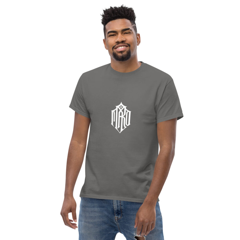 Maro Logo weiss Klassisches Unisex T-Shirt – Bild 11
