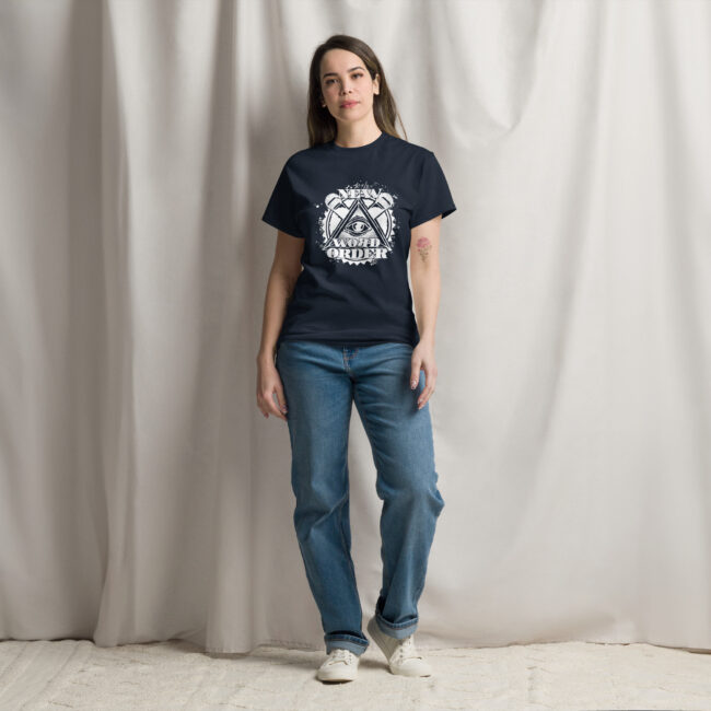 NWO Logo weiss Unisex T-Shirt